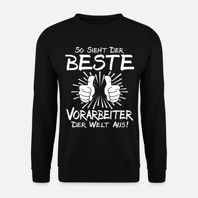 Bester Vorarbeiter - Unisex Pullover - Schwarz