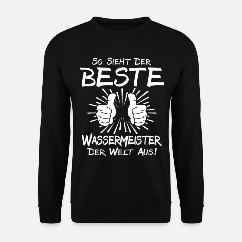 Bester Wassermeister - Unisex Pullover - Schwarz
