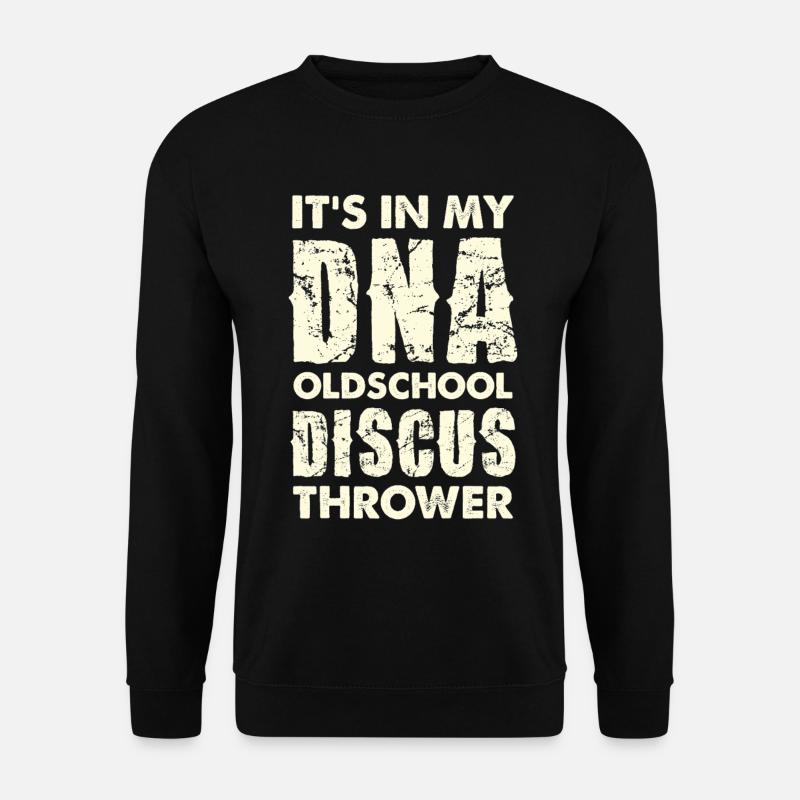 DNA Oldschool Discus Thrower - Unisex Sweatshirt - black