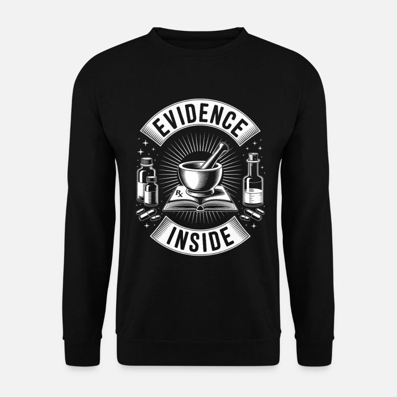 Evidence inside | Evidence-Based Pharmacy - Unisex Sweatshirt - black
