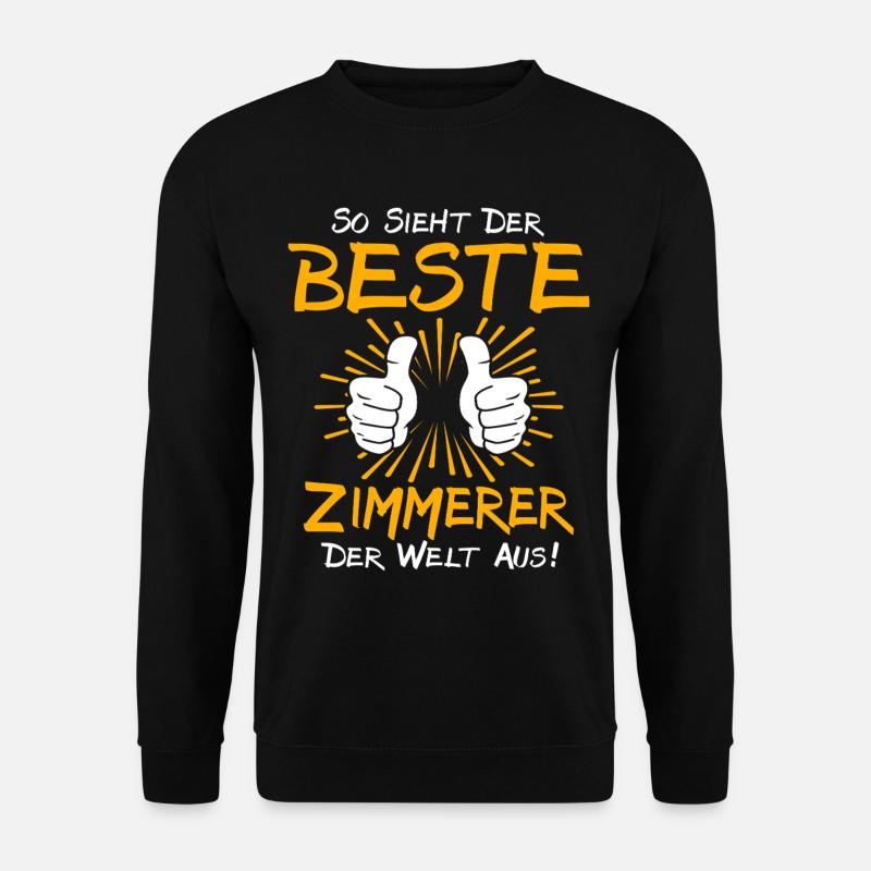 Zimmerer Geschenkidee - Unisex Pullover - Schwarz