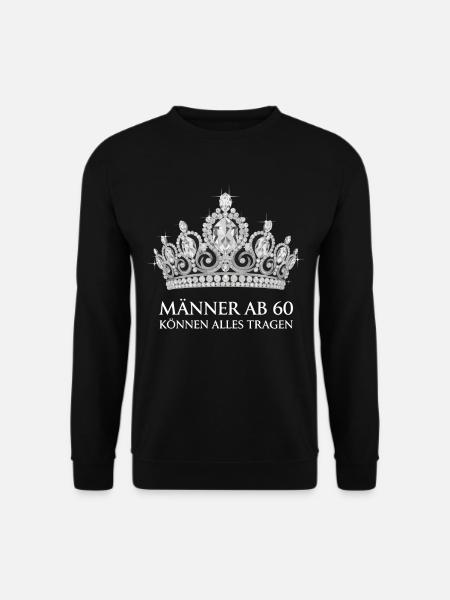 Männer ab 60 Krone - Unisex Pullover - Schwarz