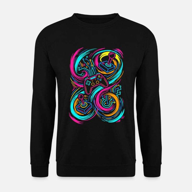 Gaming Controller - Unisex Pullover - Schwarz