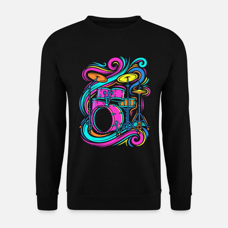 percussion - Sweat-shirt Unisexe - noir