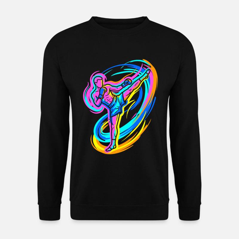 Kickboxer - Unisex Pullover - Schwarz