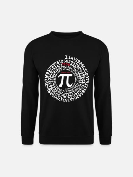 Pi Erfinder | William Jones 1706 | Kreiszahl - Unisex Pullover - Schwarz