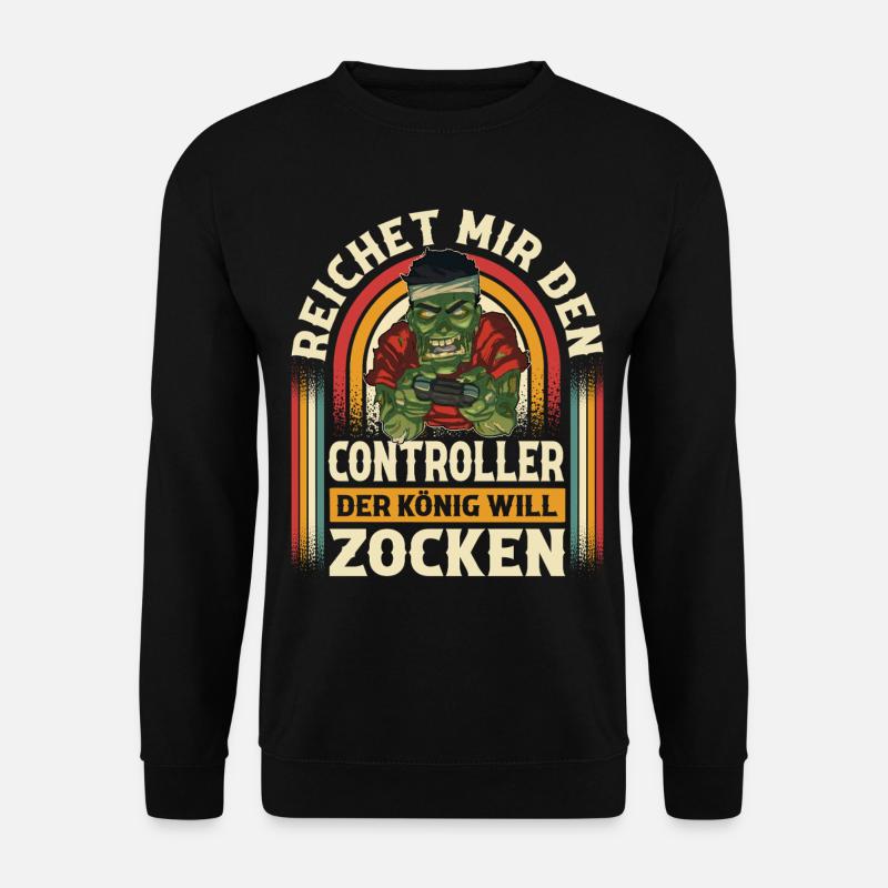 Gaming - Unisex Pullover - Schwarz