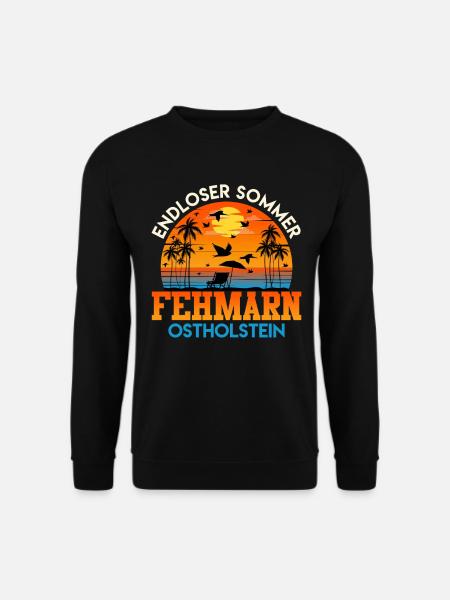 Baltic Sea Holidays ENDLESS HOLIDAYS FEHMARN - Unisex Sweatshirt - black