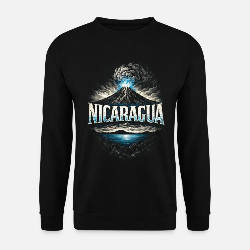 Nicaragua Nicaragisch - Unisex Pullover - Schwarz