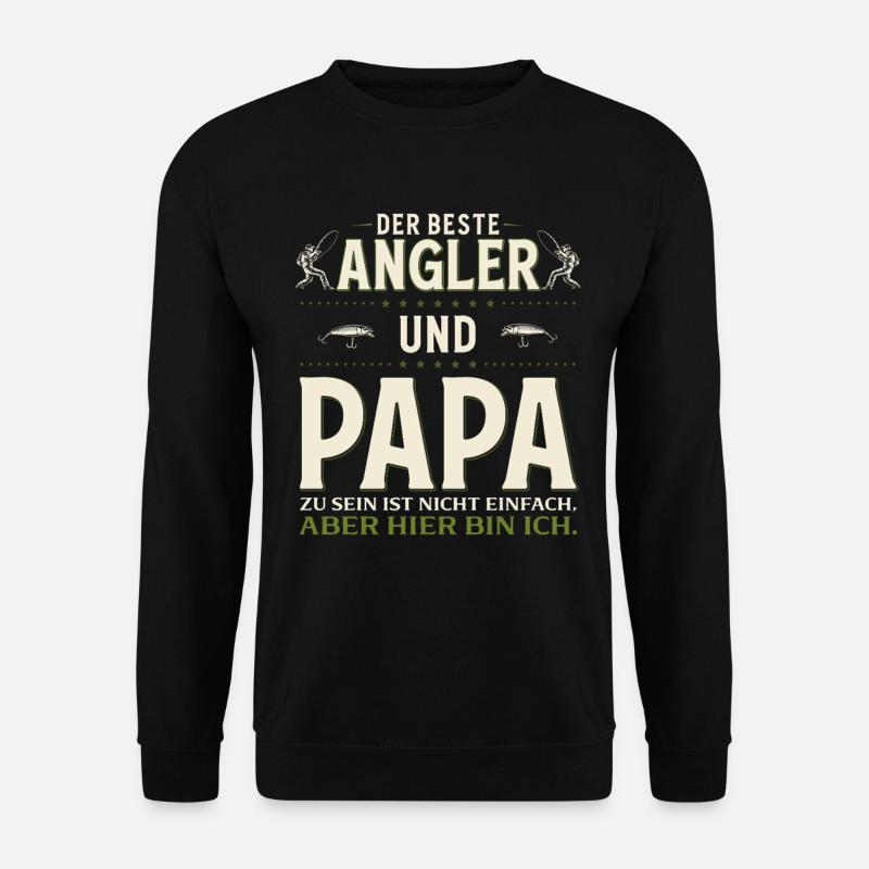 01_Papa - Unisex Pullover - Schwarz