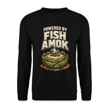 Cambodia Cambodians - Unisex Sweatshirt - black - Front - Alina (178cm) & Michal (187cm)