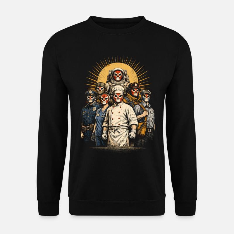Lucha Libre Luchador - Unisex Sweatshirt - black
