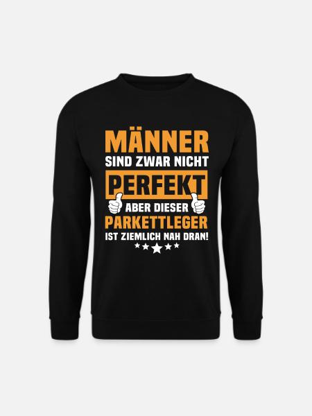 Funny parquet layers sayings - Unisex Sweatshirt - black