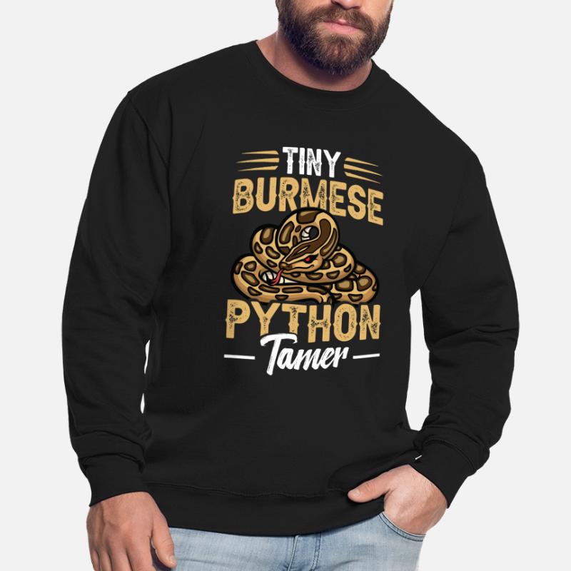  Python Tamer Snake Terrarium Reptile Keeper Unisex Sweatshirt