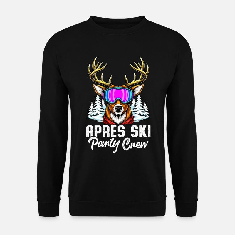 Après Ski Party Crew - Unisex Sweatshirt - black