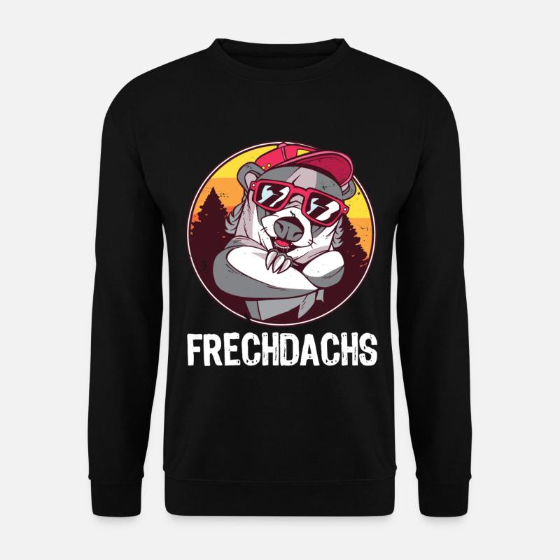 Effronté – Le Voleur Espiègle - Sweat-shirt Unisexe - noir