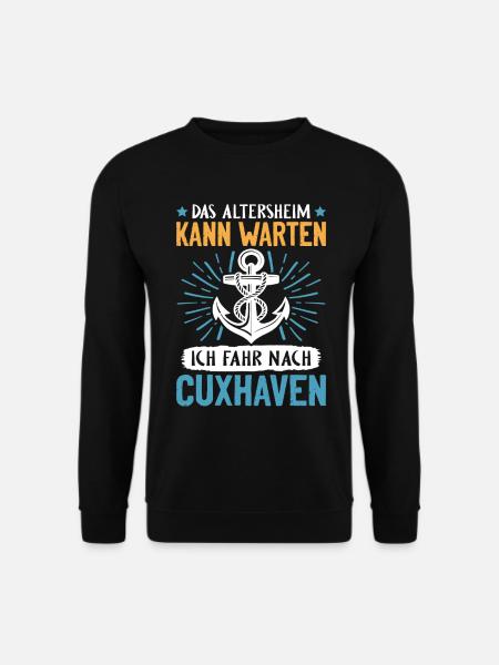 Opa ALTERSHEIM KANN WARTEN ICH FAHR NACH - Unisex Pullover - Schwarz