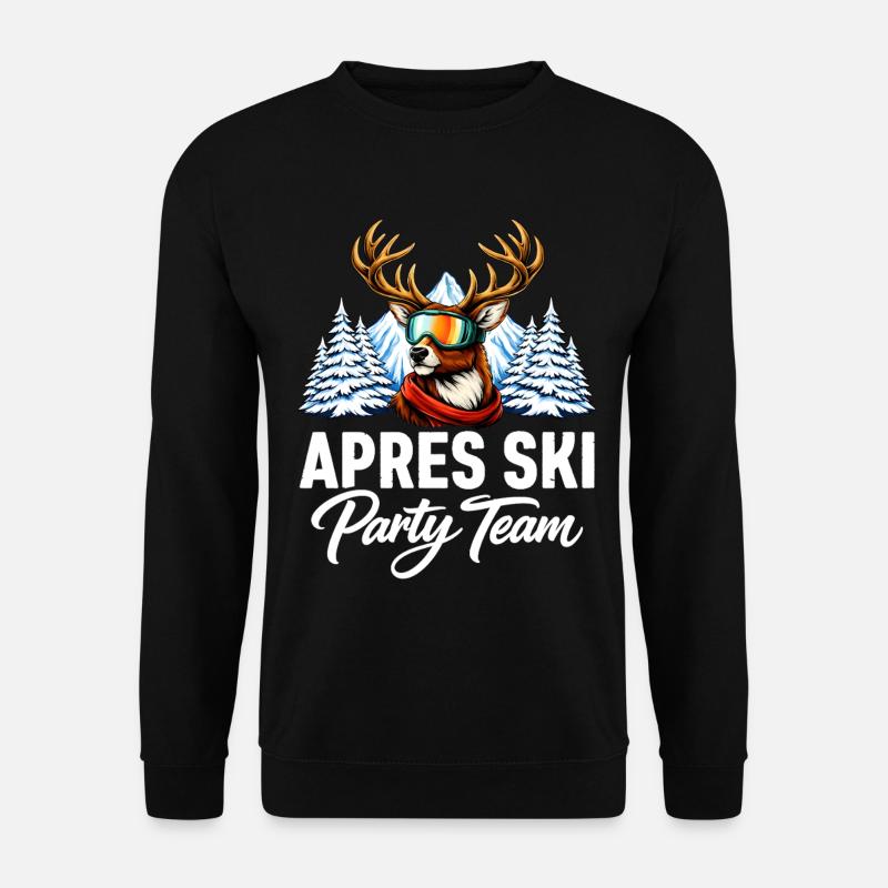 Apres Ski Party Team - Unisex Pullover - Schwarz