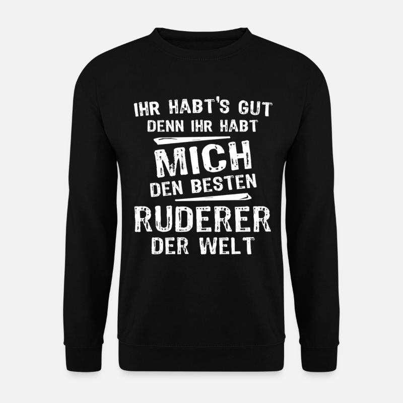 Rower - Unisex Sweatshirt - black