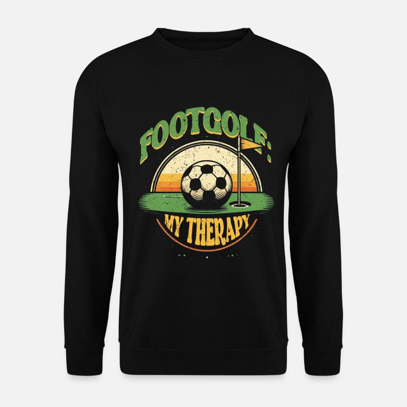 Footgolf Fußballgolf - Unisex Pullover - Schwarz