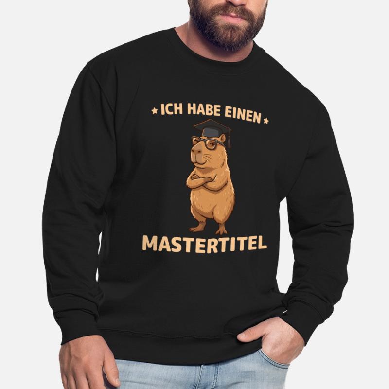 Master 2026 Capybara Master's Exam Passed Unisex Sweatshirt