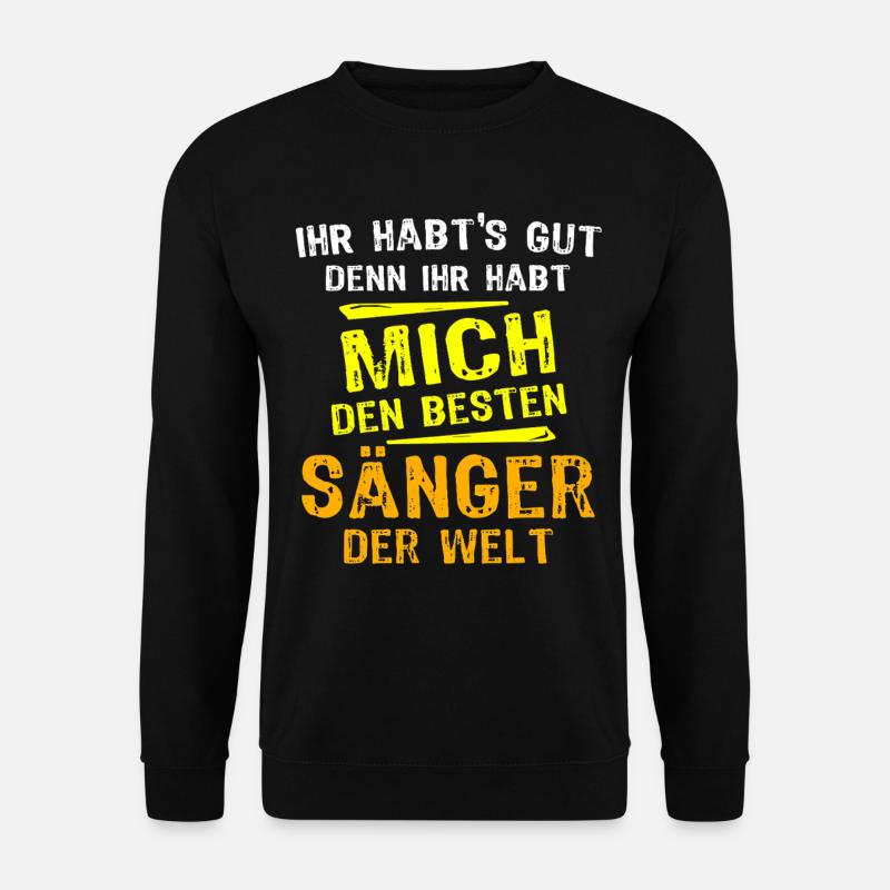 Singer Gift - Unisex Sweatshirt - black