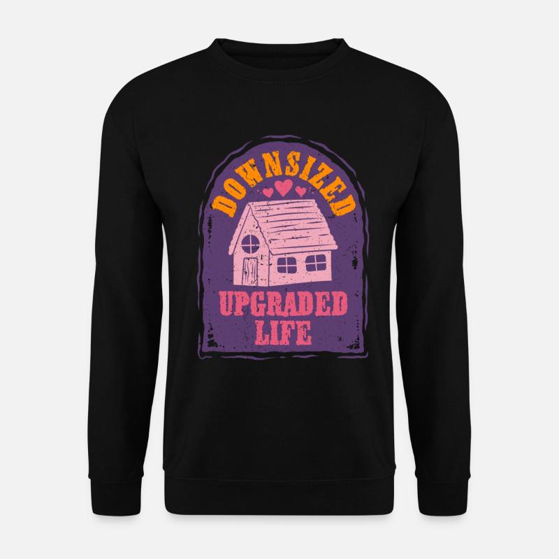 Tiny House - Unisex Pullover - Schwarz