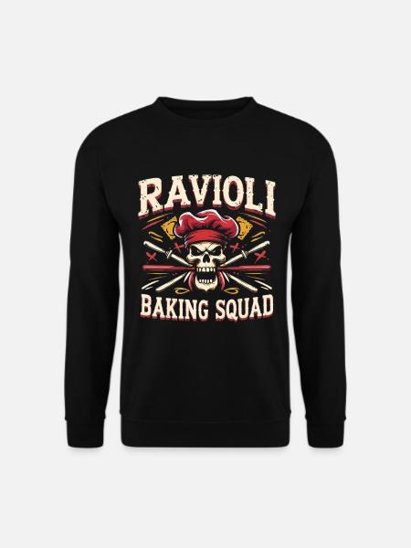Ravioli Baking Squad - Unisex Sweatshirt - black