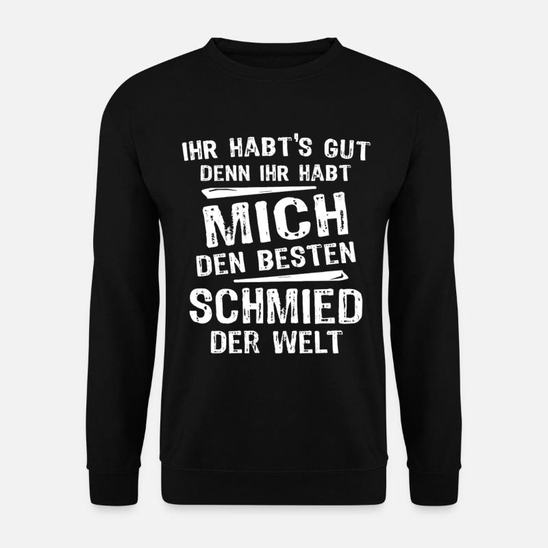 forgeron - Sweat-shirt Unisexe - noir