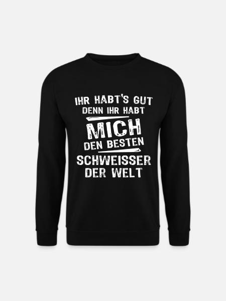 Schweisser - Unisex Pullover - Schwarz