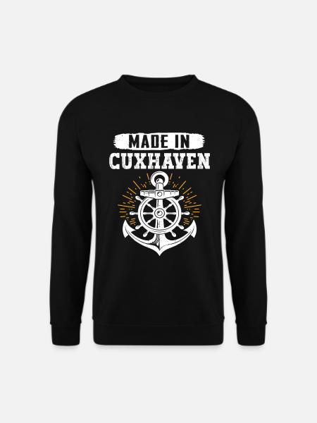Cuxhaven MADE IN CUXHAVEN Fun - Unisex Sweatshirt - black