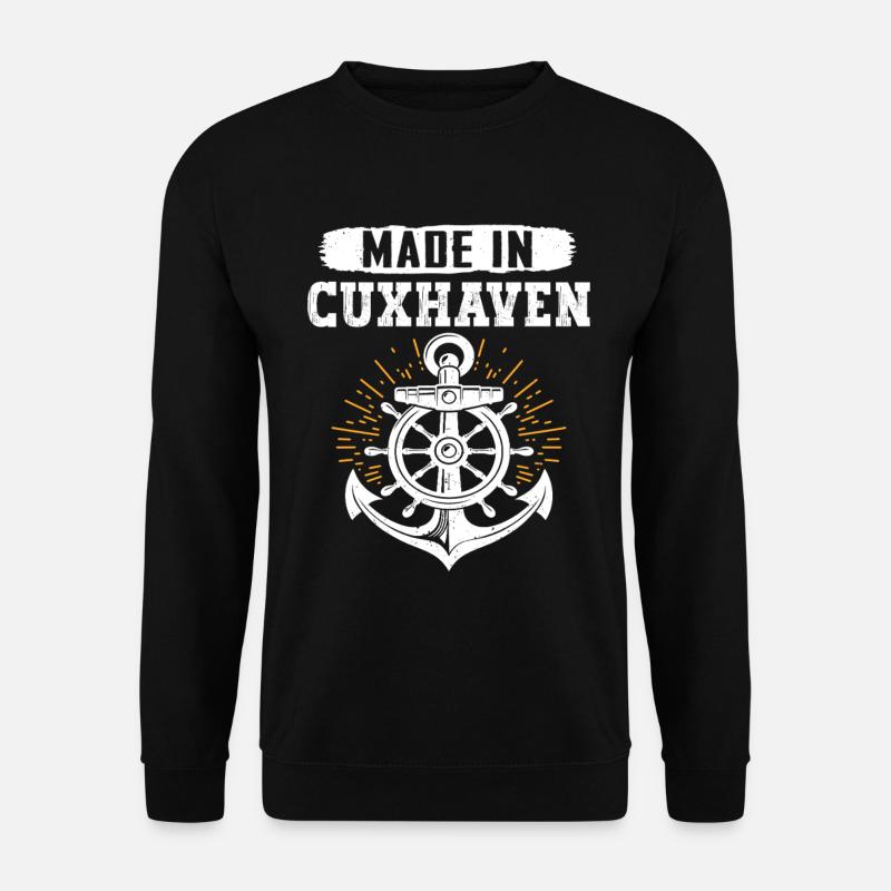 Cuxhaven MADE IN CUXHAVEN Fun - Sweat-shirt Unisexe - noir