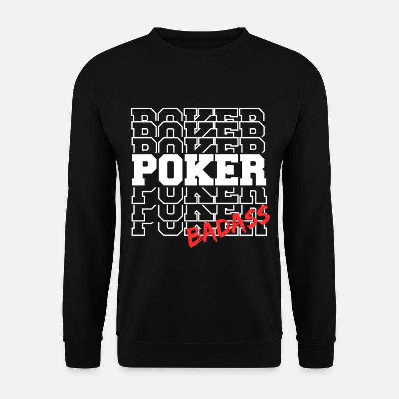 Poker Badass BLC - Unisex Sweatshirt - black
