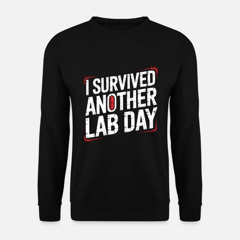 Pharmacist Student I Survived Another Medicine - Unisex Pullover - Schwarz