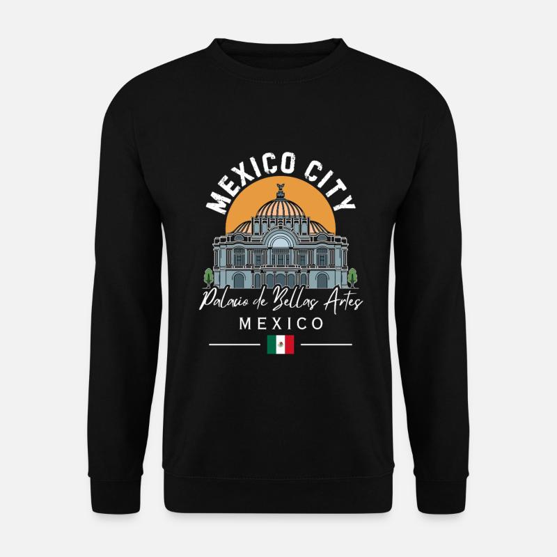 Palacio Bellas Artes Sunfin - Sweat-shirt Unisexe - noir