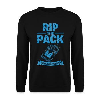 Rip The Pack Trading Cards Unleashed Booster Pack - Unisex Pullover - Schwarz - Vorne - Alina (178cm) & Michal (187cm)