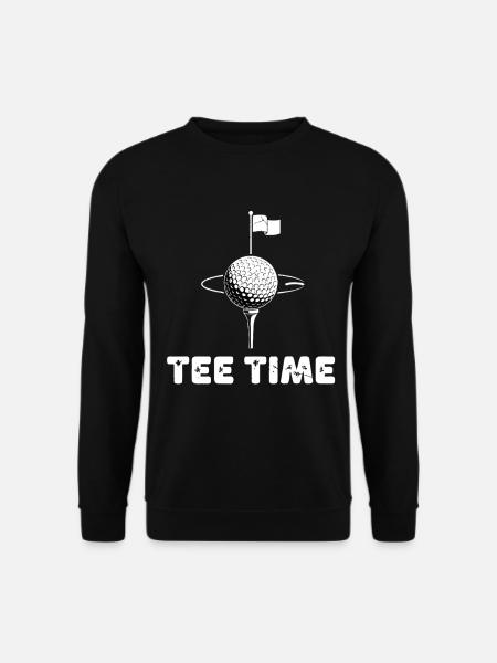 Golf Tee Time - Unisex Sweatshirt - black