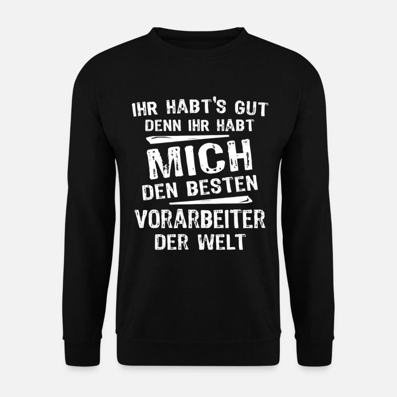 Vorarbeiter - Unisex Pullover - Schwarz