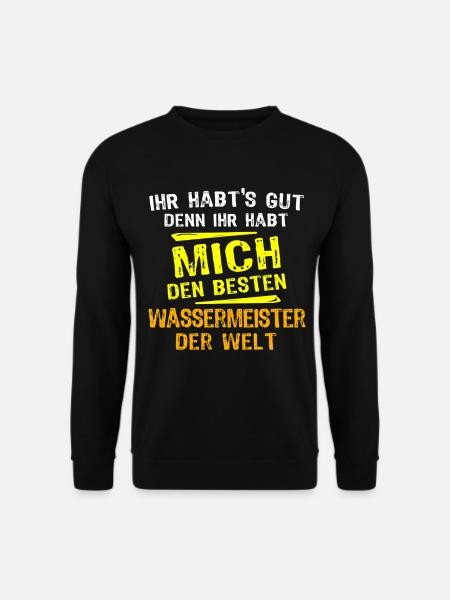 Water Master Gift - Unisex Sweatshirt - black