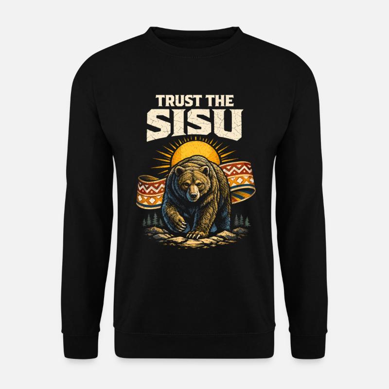 Scandinavian Vikings - Unisex Sweatshirt - black