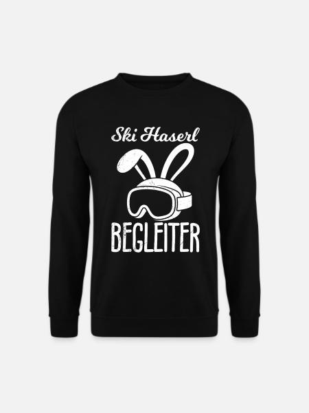 Après APRES-SKI BUNNY AIDANT DRÔLE - Sweat-shirt Unisexe - noir
