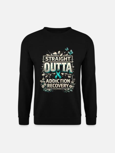 Detoxification Withdrawal Addicted - Unisex Sweatshirt - black
