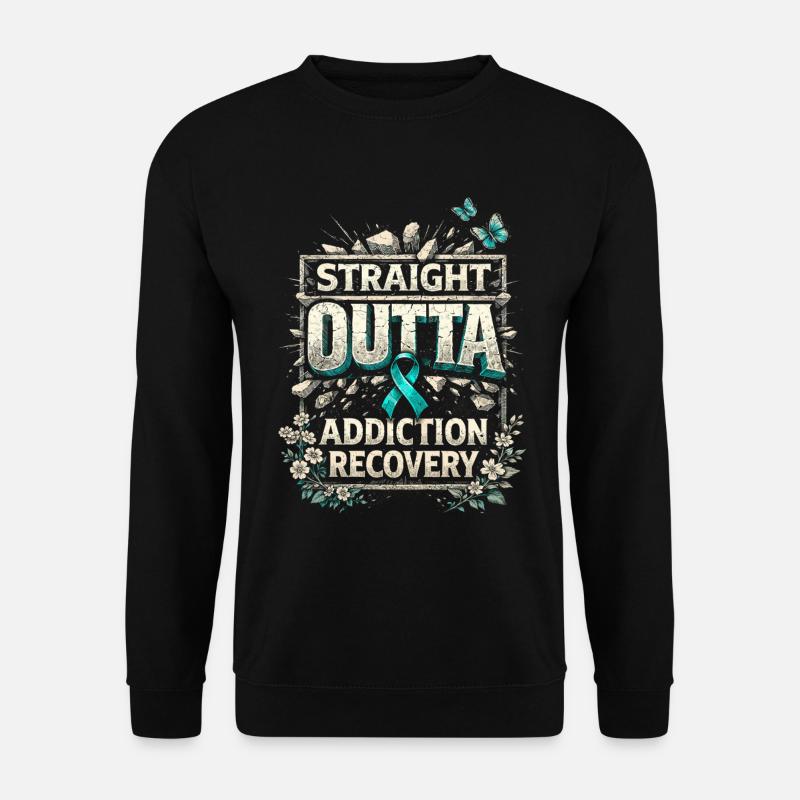 Detoxification Withdrawal Addicted - Unisex Sweatshirt - black