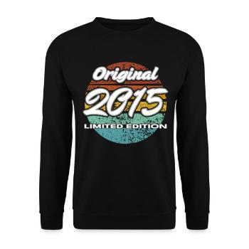 Cadeau garçons et filles pour le 11e anniversaire 2015 - Sweat-shirt Unisexe - noir - Devant - Alina (178cm) & Michal (187cm)