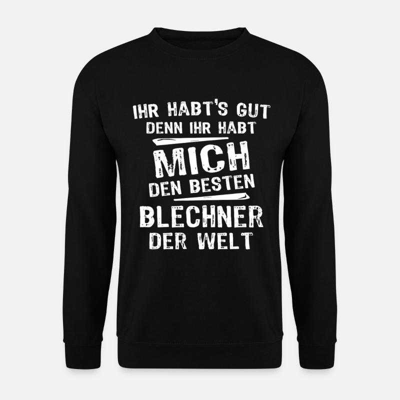 Blechner - Sweat-shirt Unisexe - noir