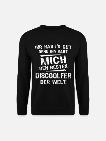 Discgolfer - Unisex Pullover - Schwarz
