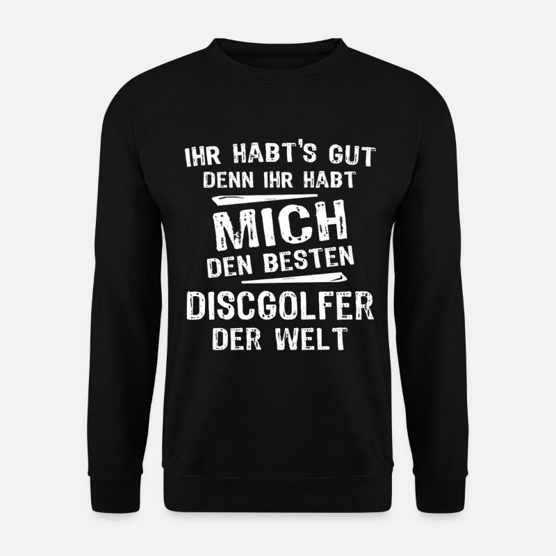 Disc golfeurs - Sweat-shirt Unisexe - noir