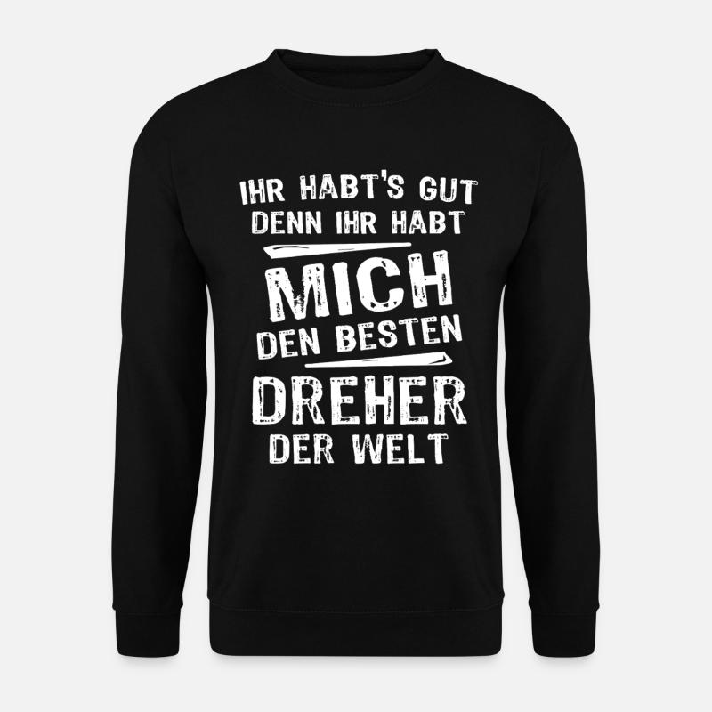 Dreher - Unisex Pullover - Schwarz