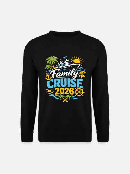 Family Cruise 2026 - Unisex Sweatshirt - black