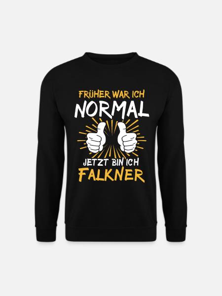 Falkner Spruch - Sweat-shirt Unisexe - noir